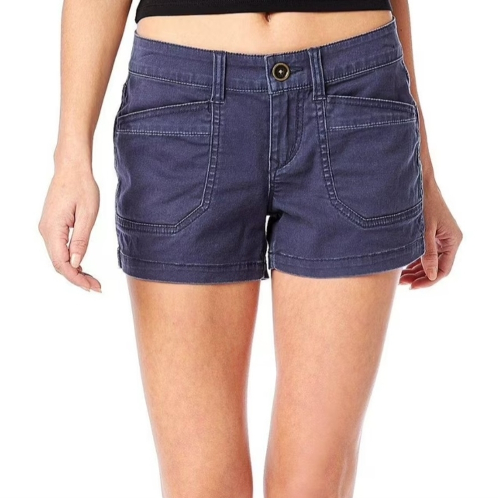 Unionbay Blue Cargo Pocket Shorts • Size 11 • Soft Vintage Look